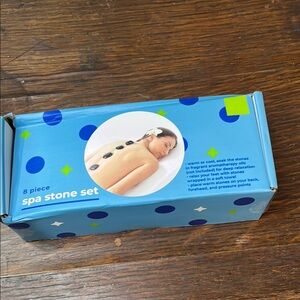 Blue Spa Stone Set